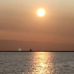 Sonnenuntergangsfahrt